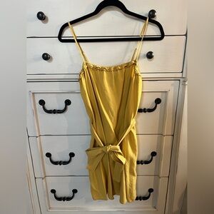 Banana Republic yellow dress